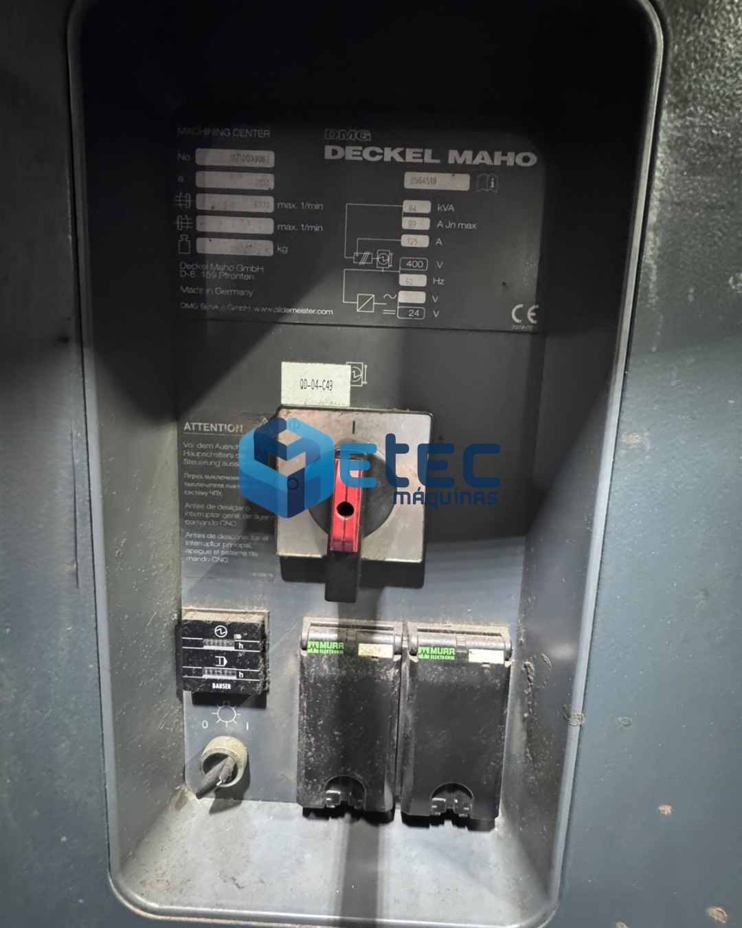 Centro de Usinagem Horizontal Duplo Pallet DMG DMC 65 H