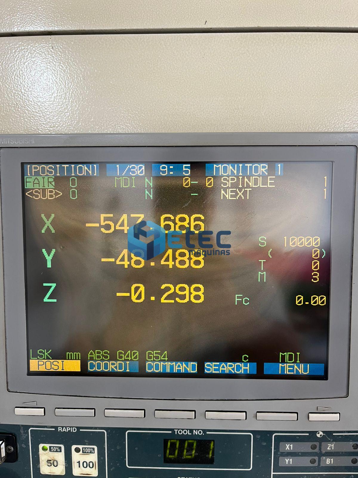 Centro de Usinagem Feeler VM-40S