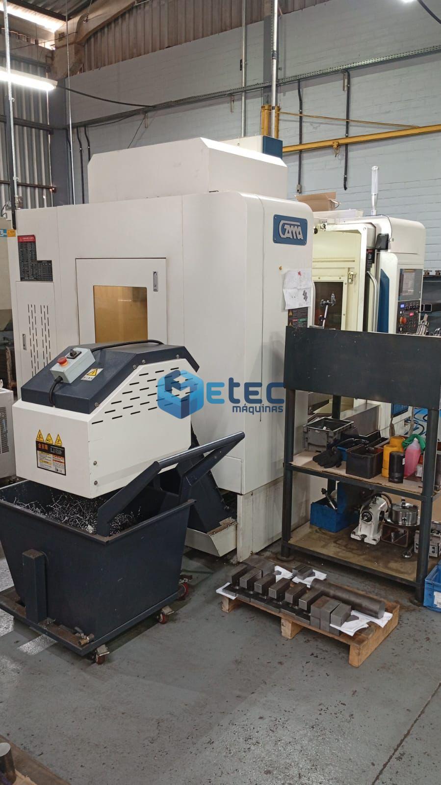 Centro de Usinagem Gama VMC650 + 4° Eixo