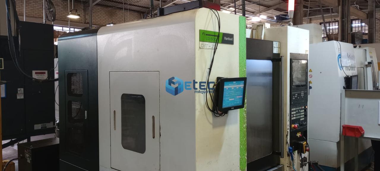 Centro de Usinagem Hartford LG500 + 4° Eixo