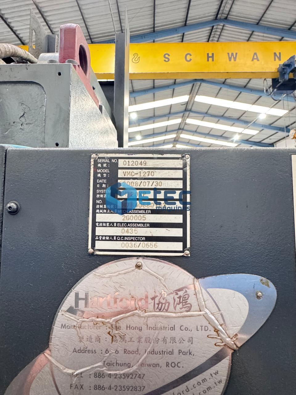 Centro de Usinagem Hartford VMC-1270