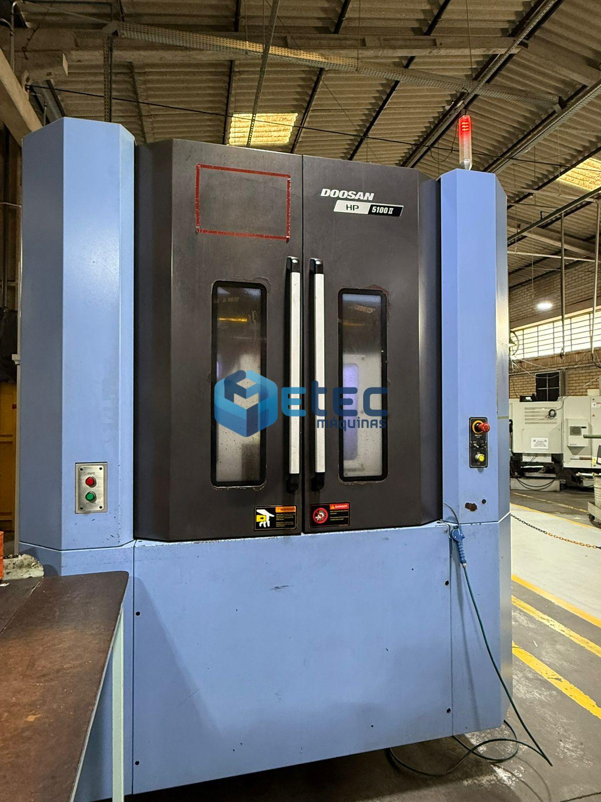 Centro de Usinagem Horizontal Duplo Pallet Doosan HP 5100 II