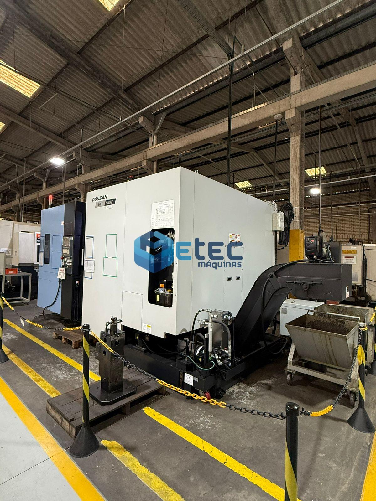 Centro de Usinagem Horizontal Duplo Pallet Doosan HP 5100 II