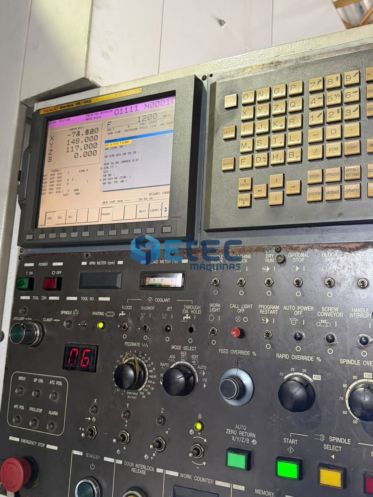 Centro de Usinagem Horizontal Duplo Pallet Hyundai HX630