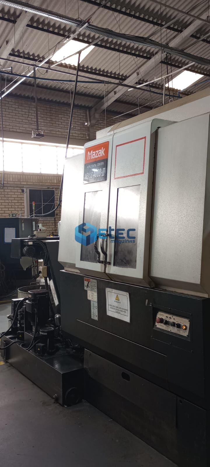 Centro de Usinagem Horizontal Duplo Pallet Mazak HCN 4000