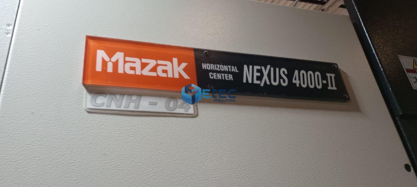 Centro de Usinagem Horizontal Duplo Pallet Mazak HCN 4000