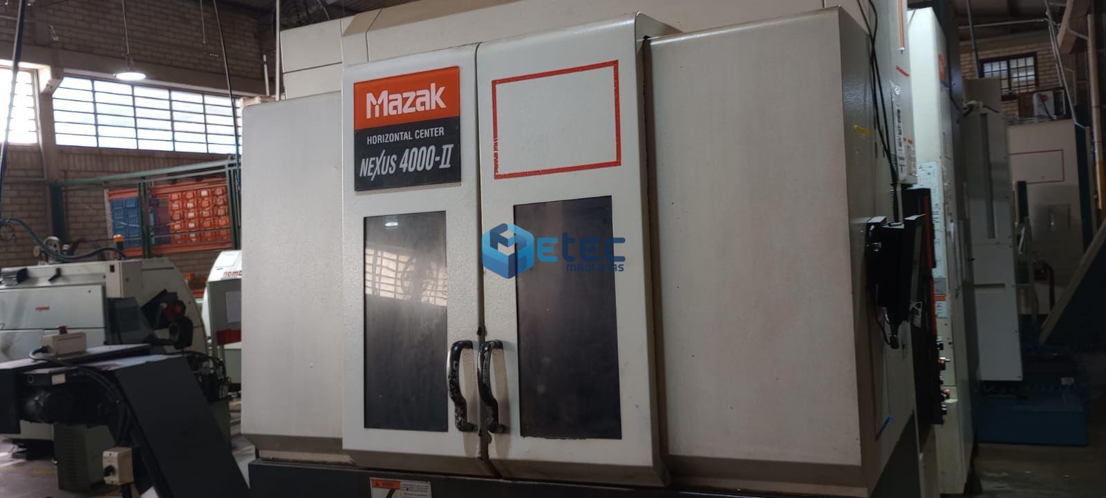 Centro de Usinagem Horizontal Duplo Pallet Mazak HCN 4000