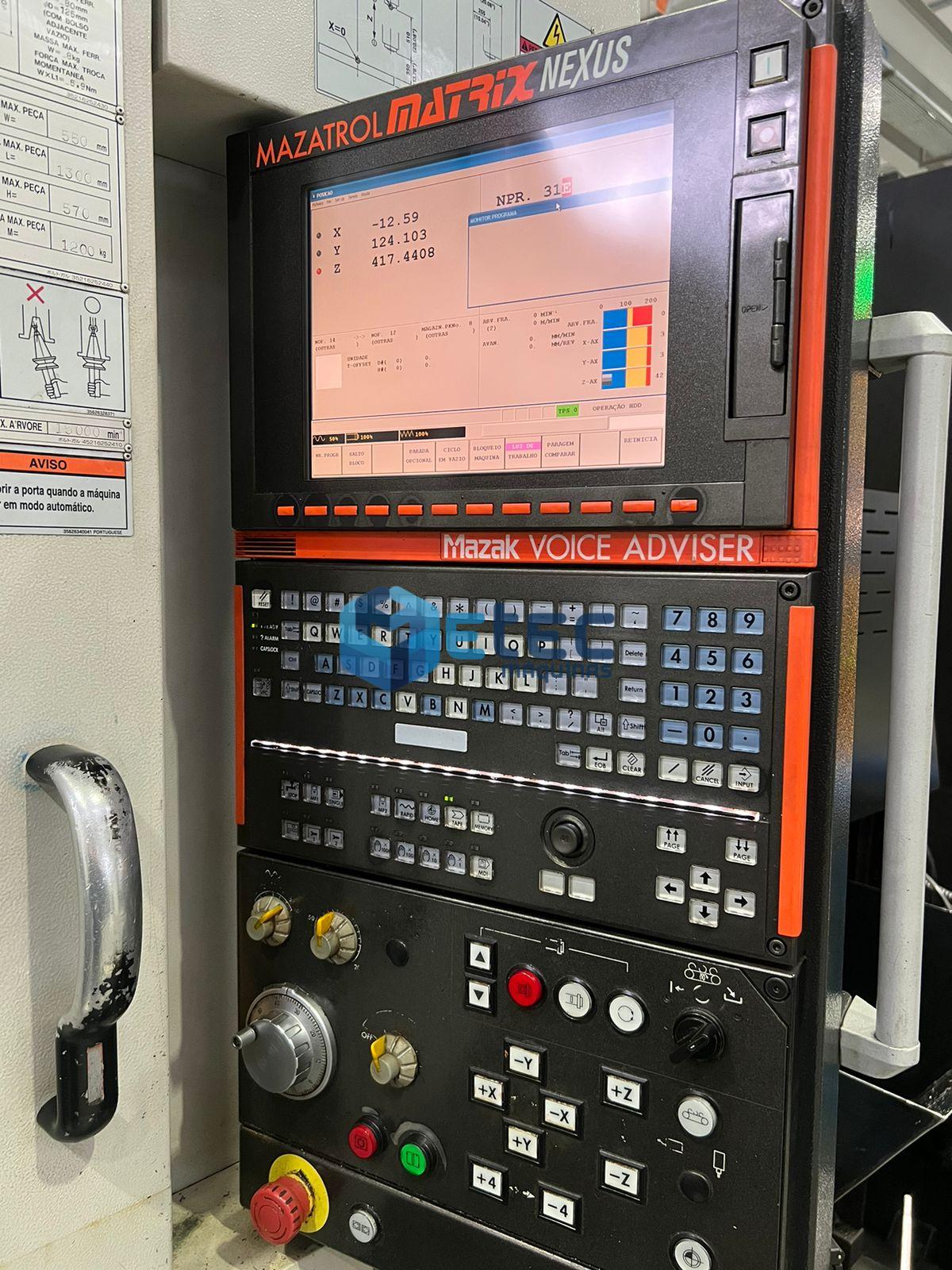 Centro de Usinagem Mazak Nexus 510C-II
