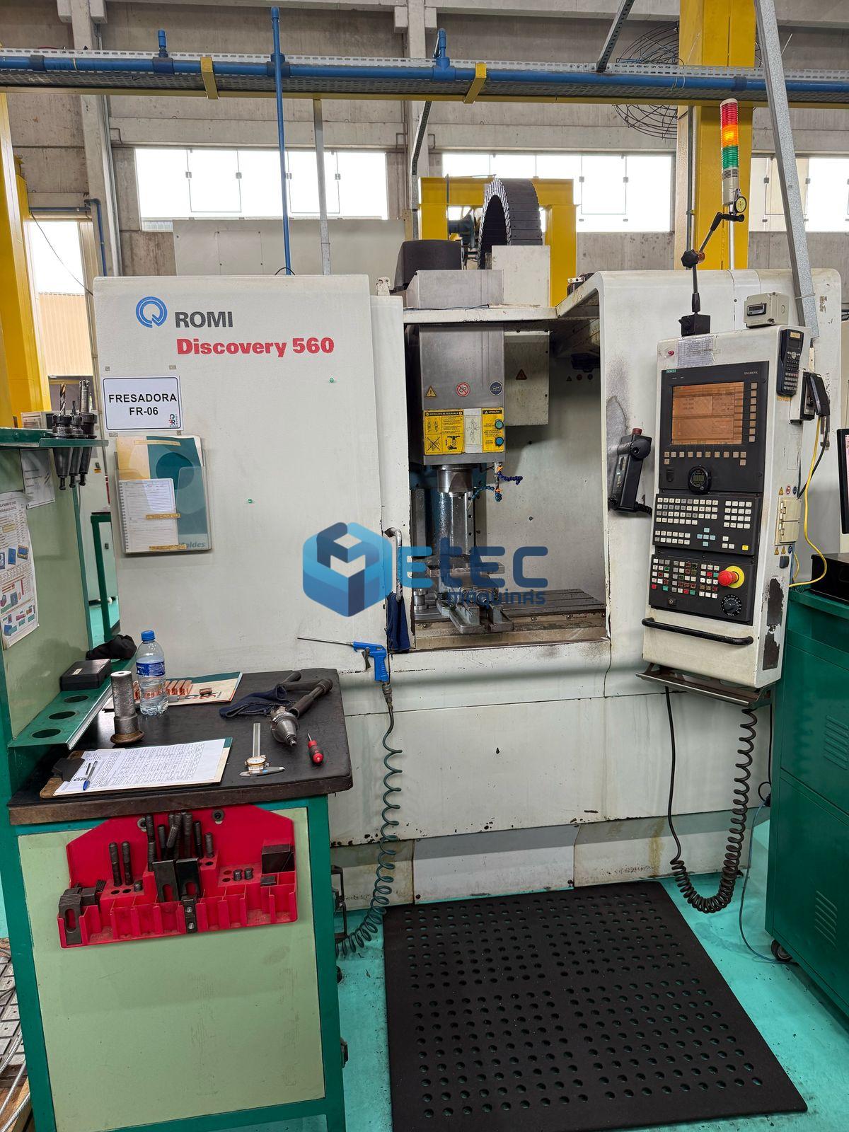 Centro de Usinagem Romi Discovery 560