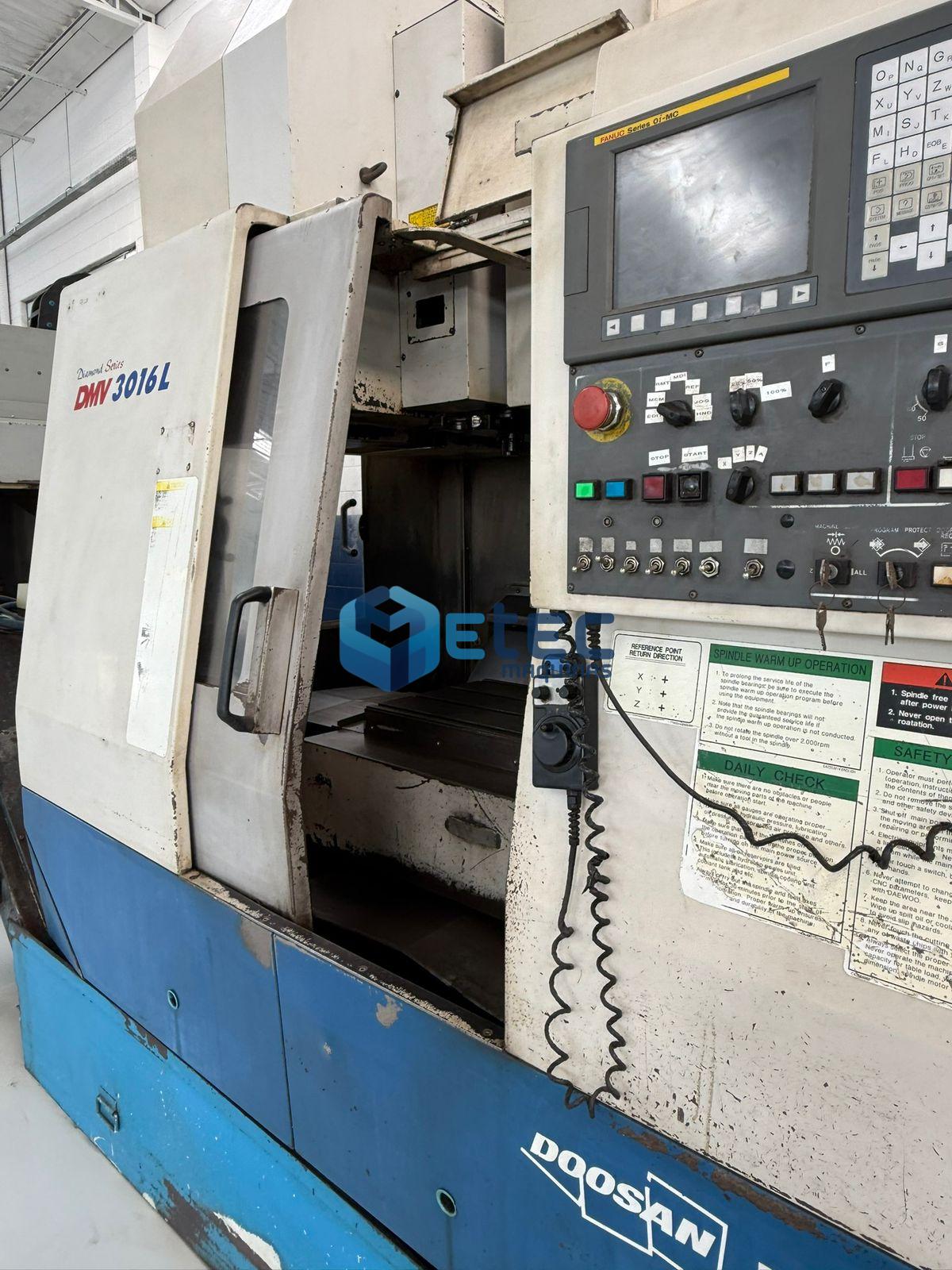 Centro de Usinagem Doosan Daewoo DMV 3016L