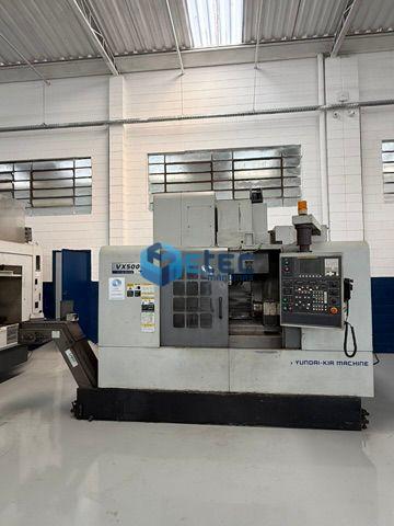 Centro de Usinagem Hyundai VX500 + 4° Eixo