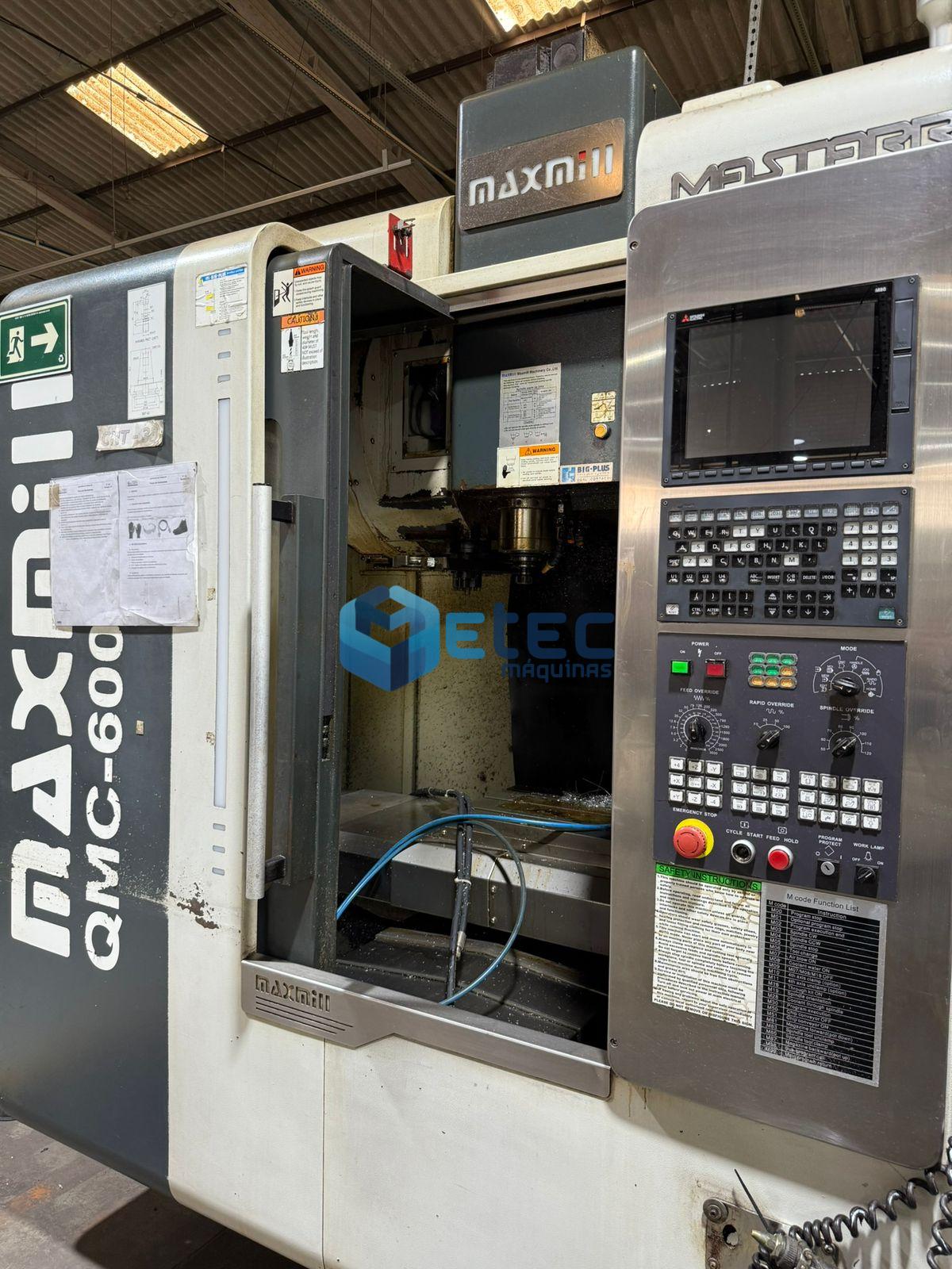 Centro de Usinagem Maxmill QMC-600