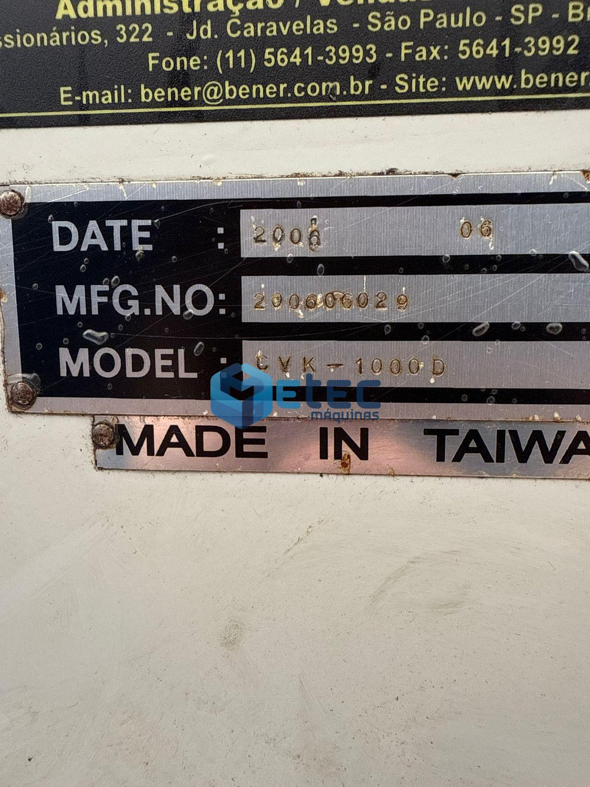 Centro de Usinagem Veker CVK1000D