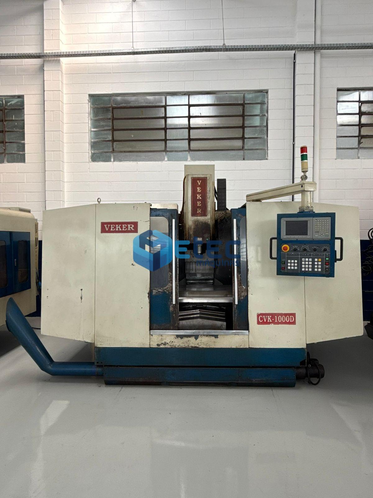 Centro de Usinagem Veker CVK1000D