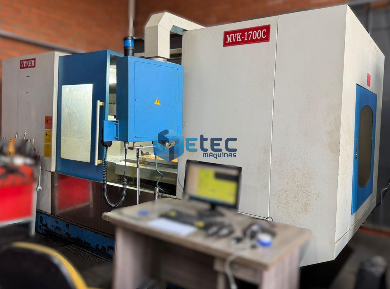 Centro de Usinagem Vertical Veker MVK-1700C