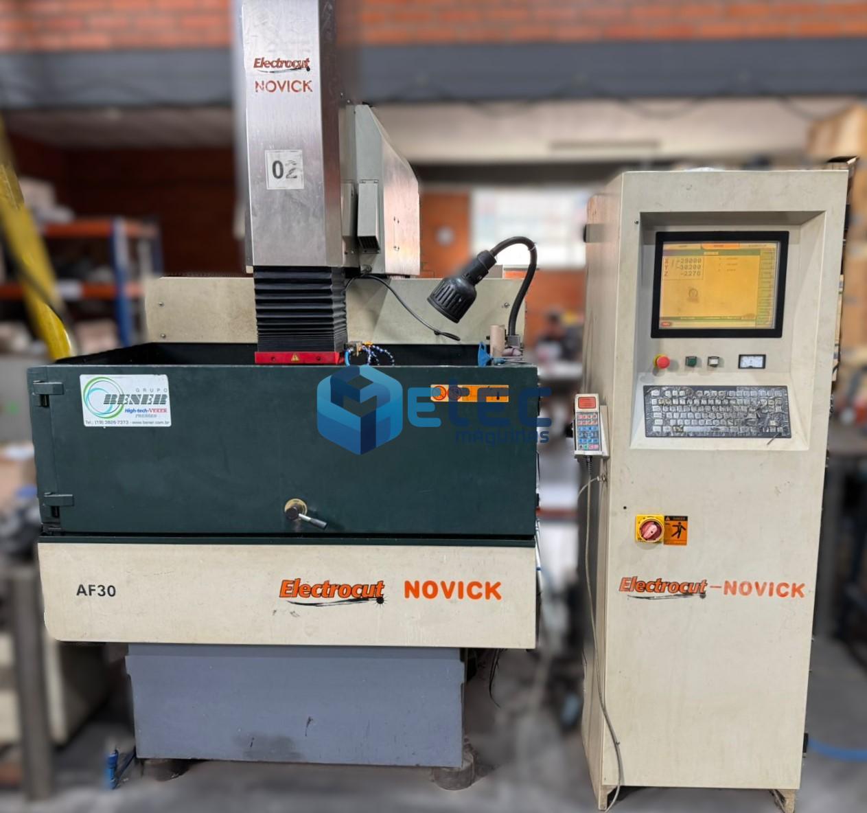 Eletroerosão Penetração Electrocut Novick AF30