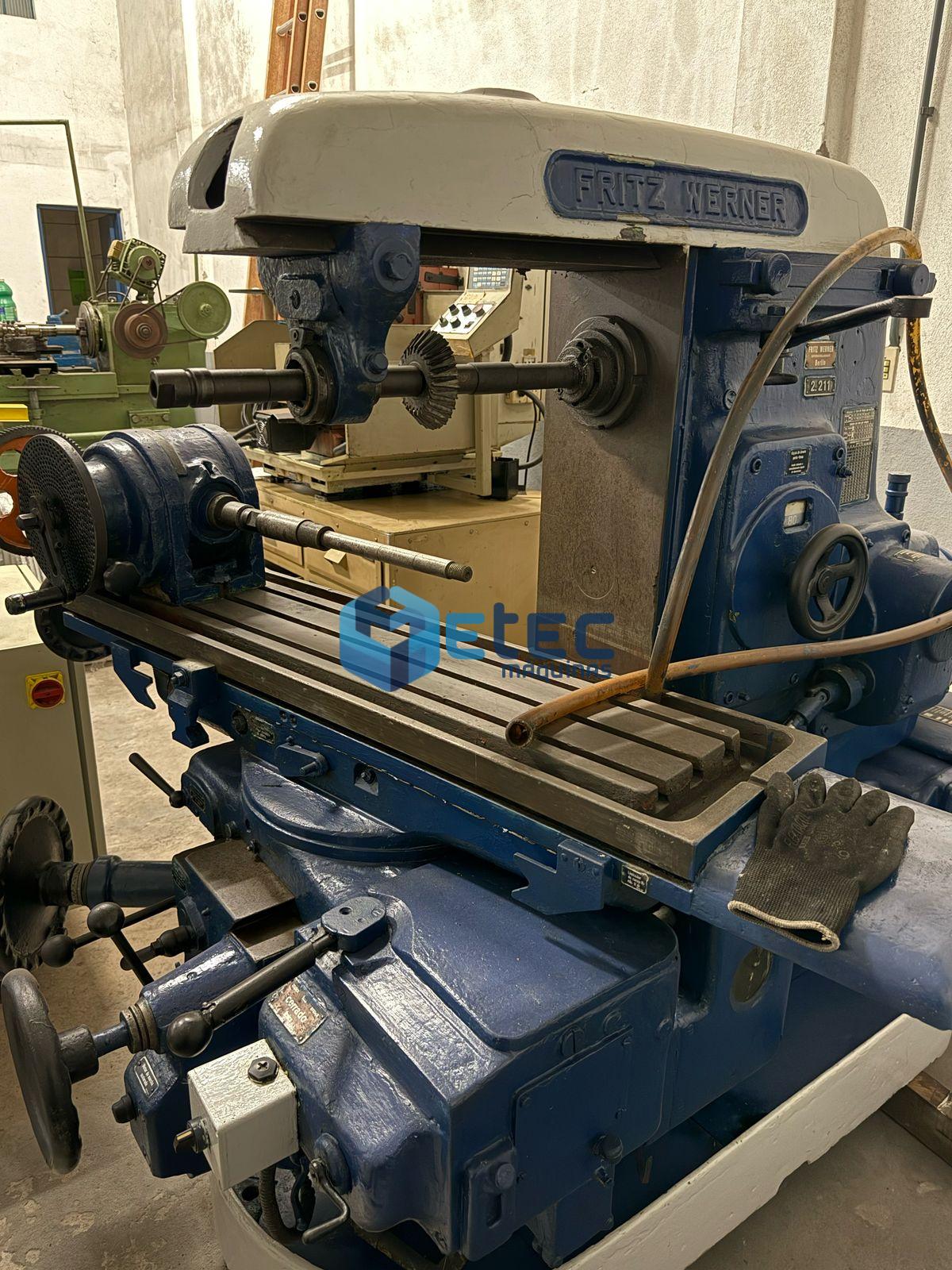 Fresadora Universal Fritz Werner