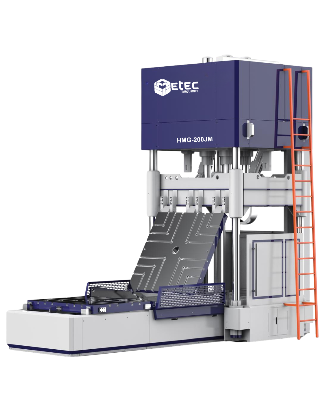 Prensa Hidráulica Ajuste de Moldes ETEC HMG-200JM