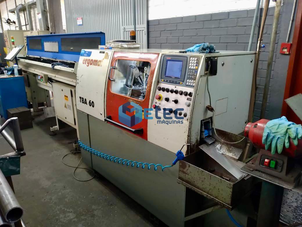 Torno Automático Ergomat TBA 60 + Alimentador BOSS 542