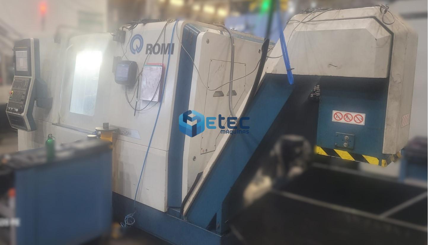 Torno CNC - Nova Geração Romi GL250T