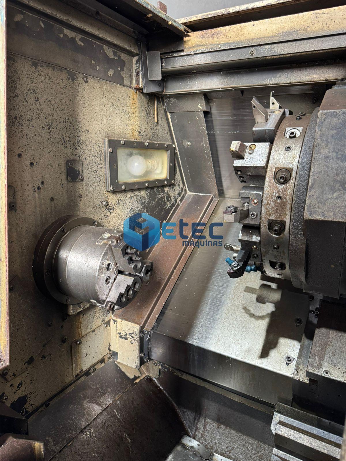 Torno CNC Okuma ES-L8II-M com Ferramenta Acionada