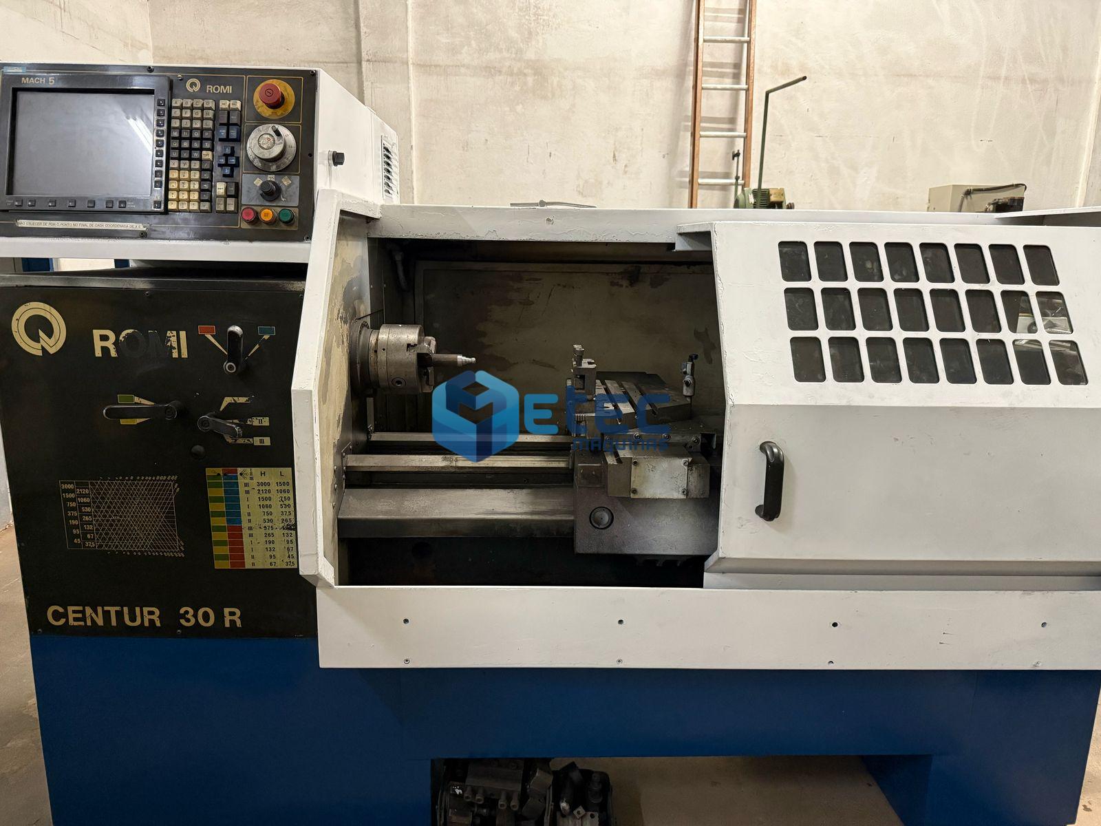 Torno CNC Romi Centur 30R