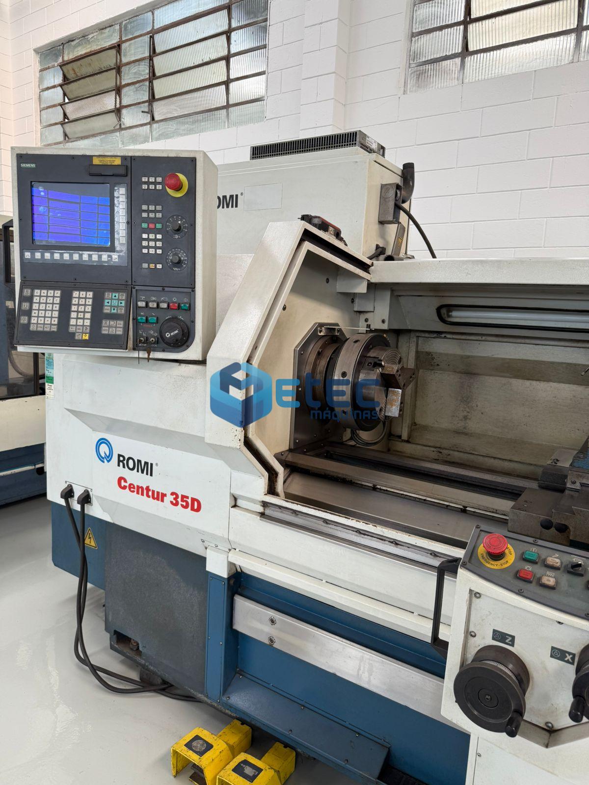 Torno CNC Romi Centur 35D