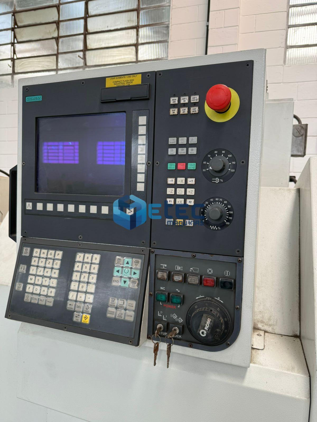 Torno CNC Romi Centur 35D