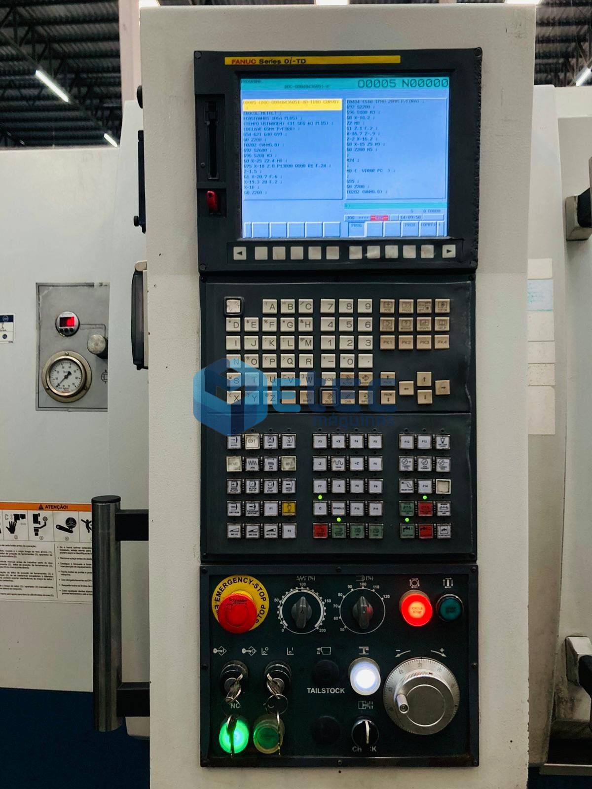 Torno CNC Romi GL 170G - Tipo Gang