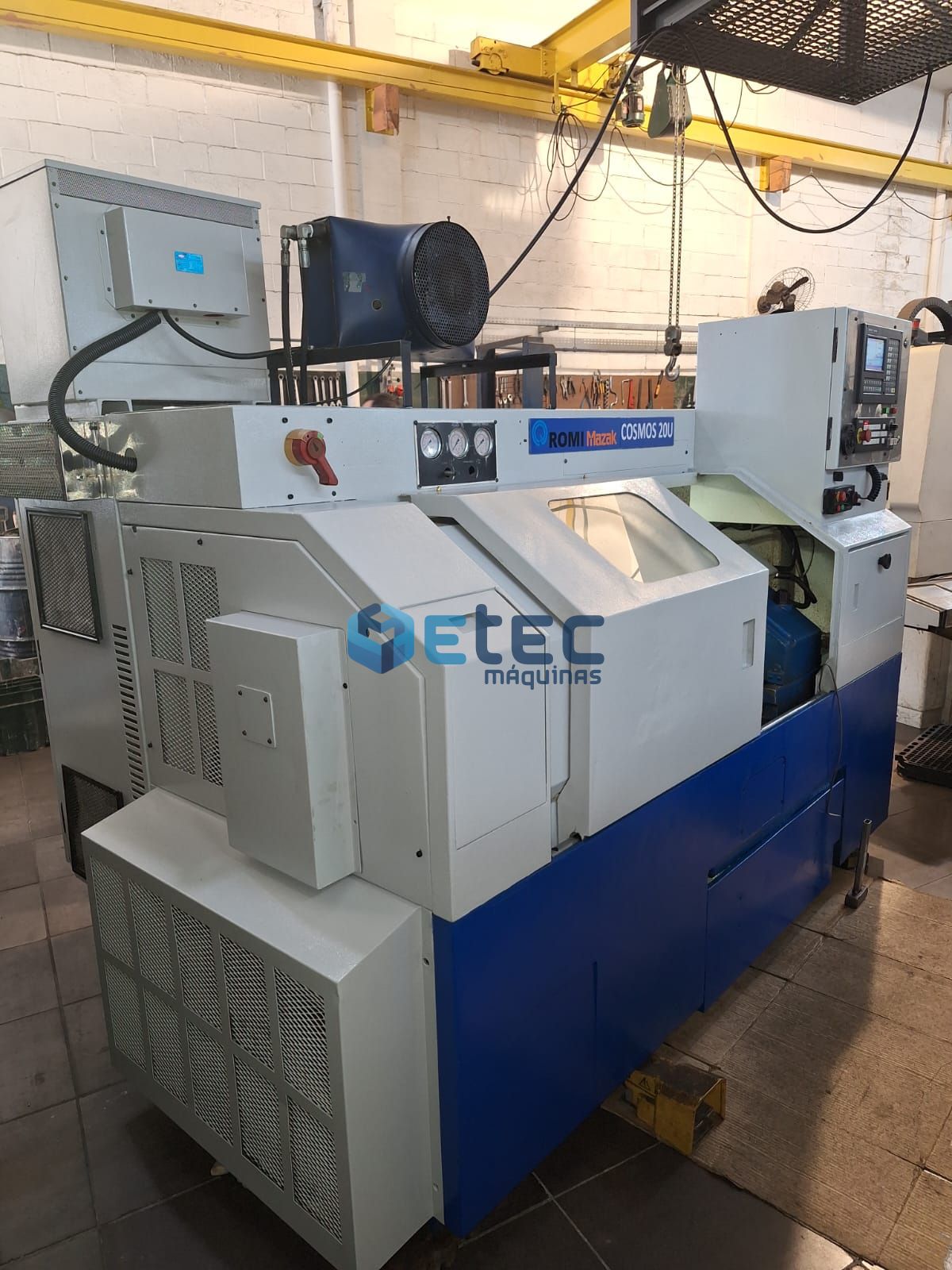 Torno CNC ROMI-MAZAK COSMOS 20U (Retrofitado)