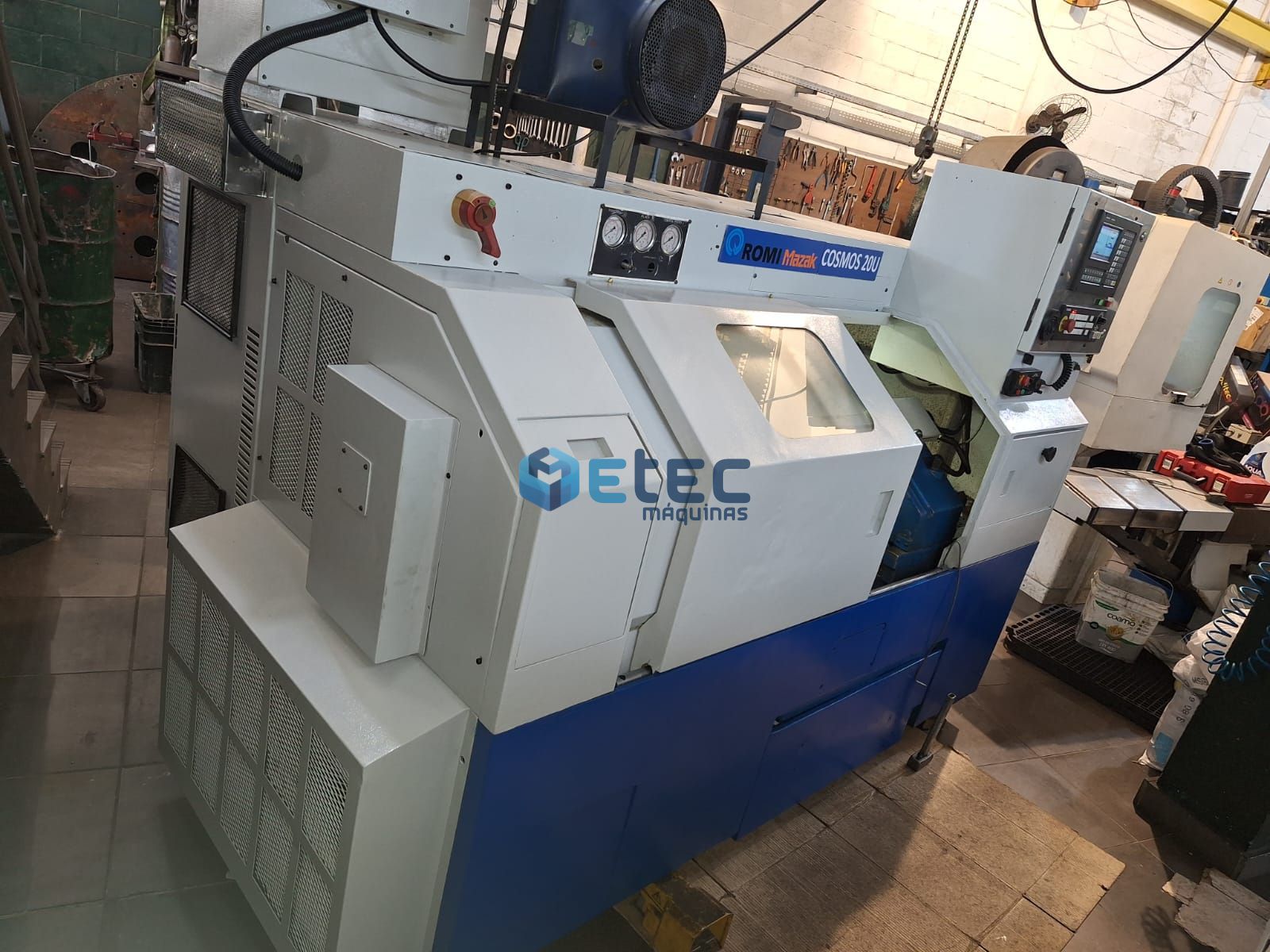 Torno CNC ROMI-MAZAK COSMOS 20U (Retrofitado)