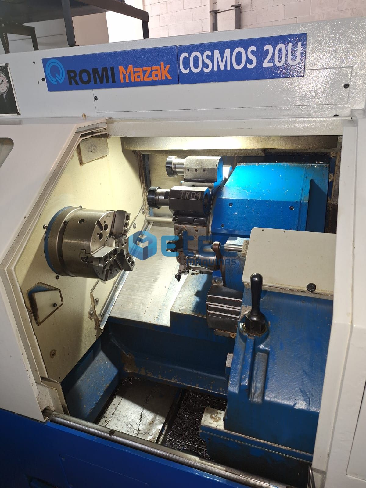 Torno CNC ROMI-MAZAK COSMOS 20U (Retrofitado)