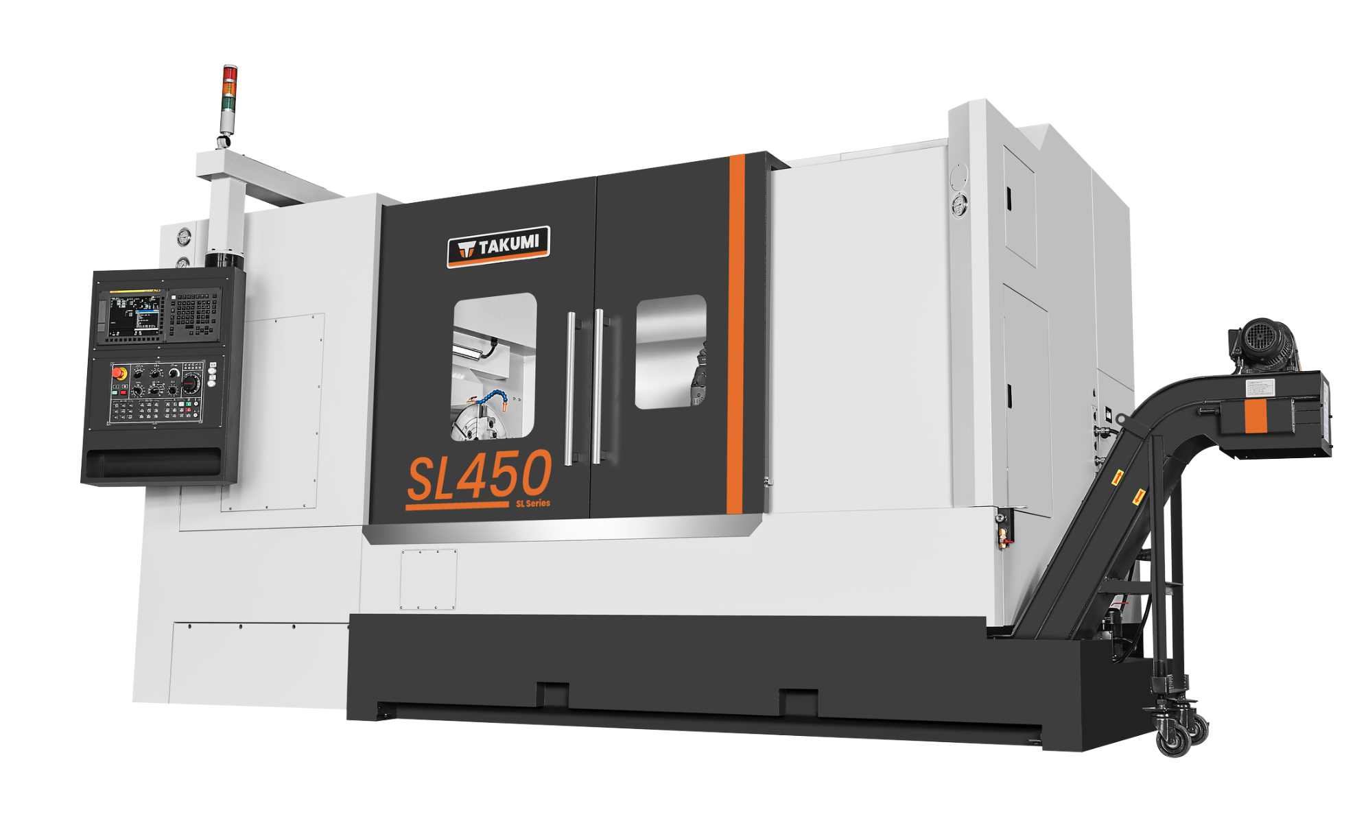 Torno CNC TAKUMI SL450M  Ferramenta Acionada