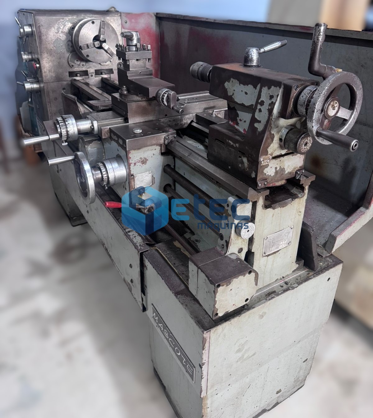 Torno Convencional Nardini Mascote MS205-AS