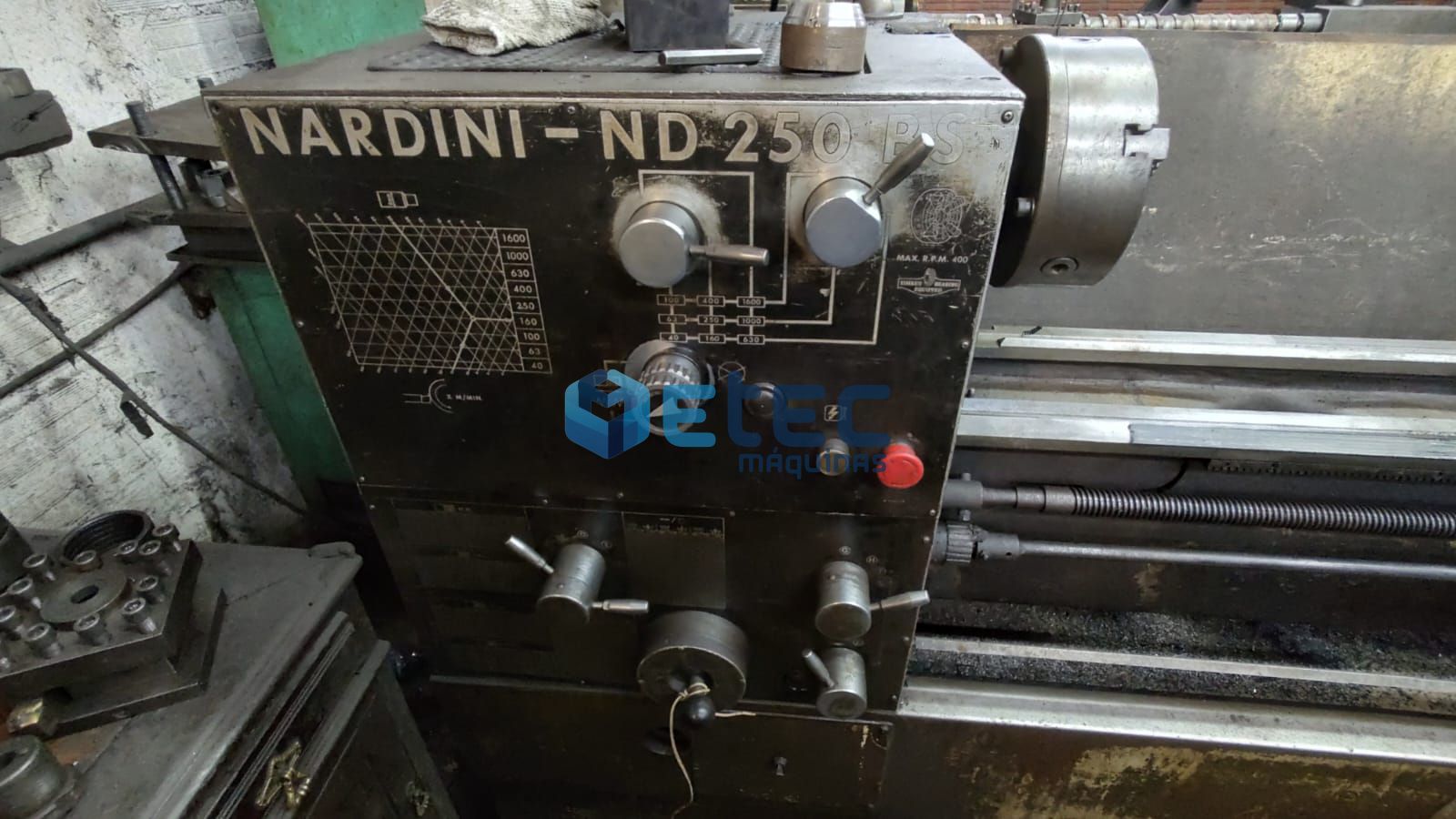 Torno Convencional Nardini ND 250