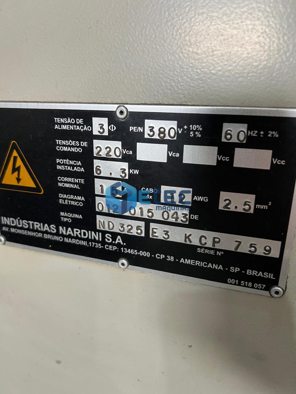 Torno Convencional Nardini ND325