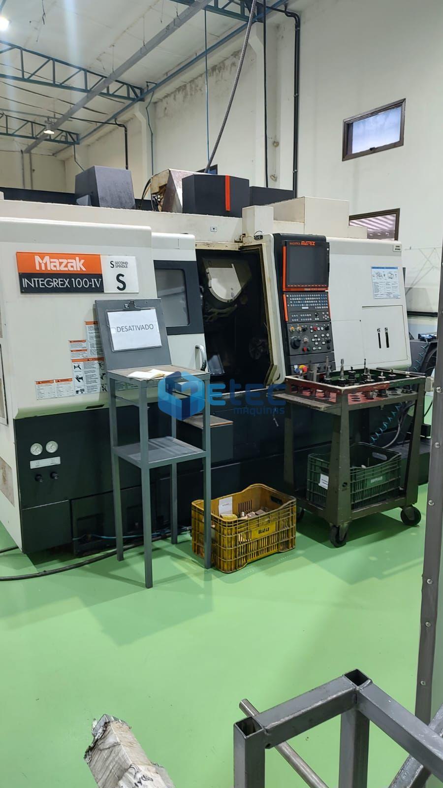 Centro de Torneamento Mazak Multitarefa Integrex 100IV-S