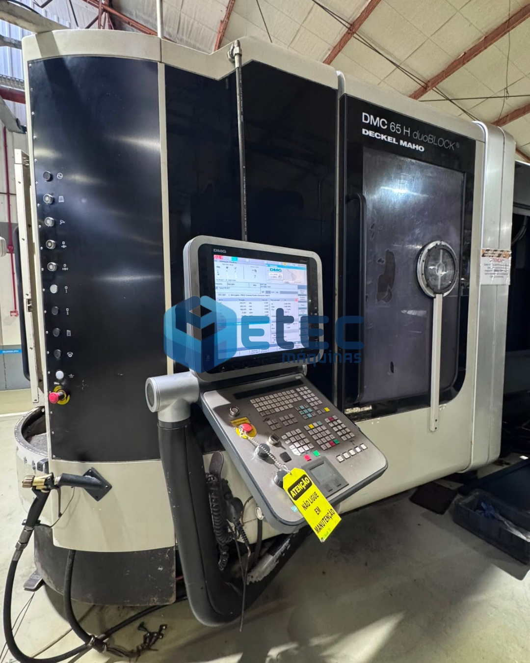 Centro de Usinagem Horizontal Duplo Pallet DMG DMC 65 H