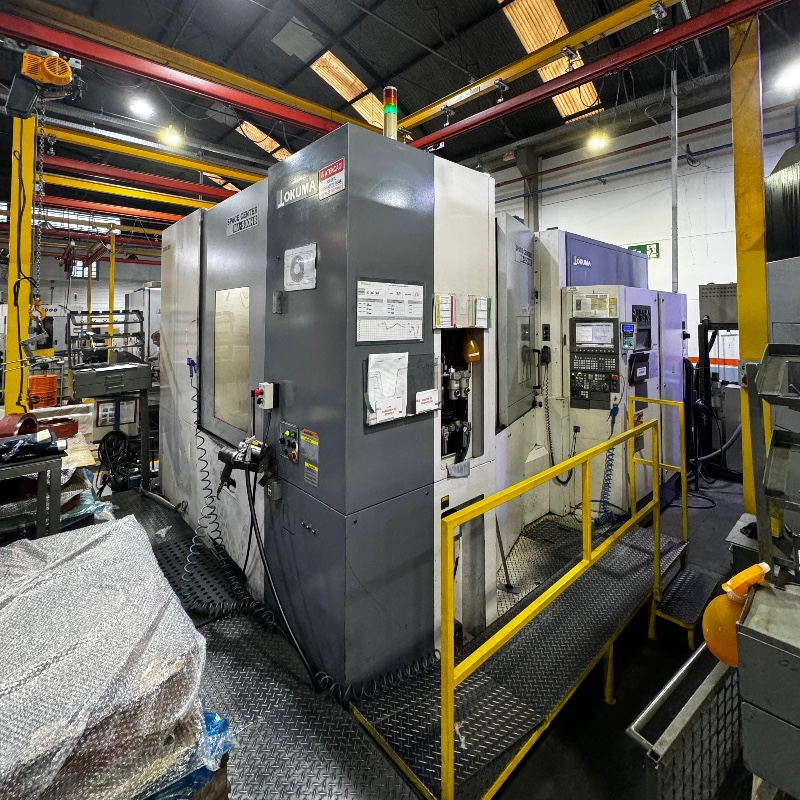 Centro de Usinagem Horizontal Duplo Pallet Okuma MA 500HB