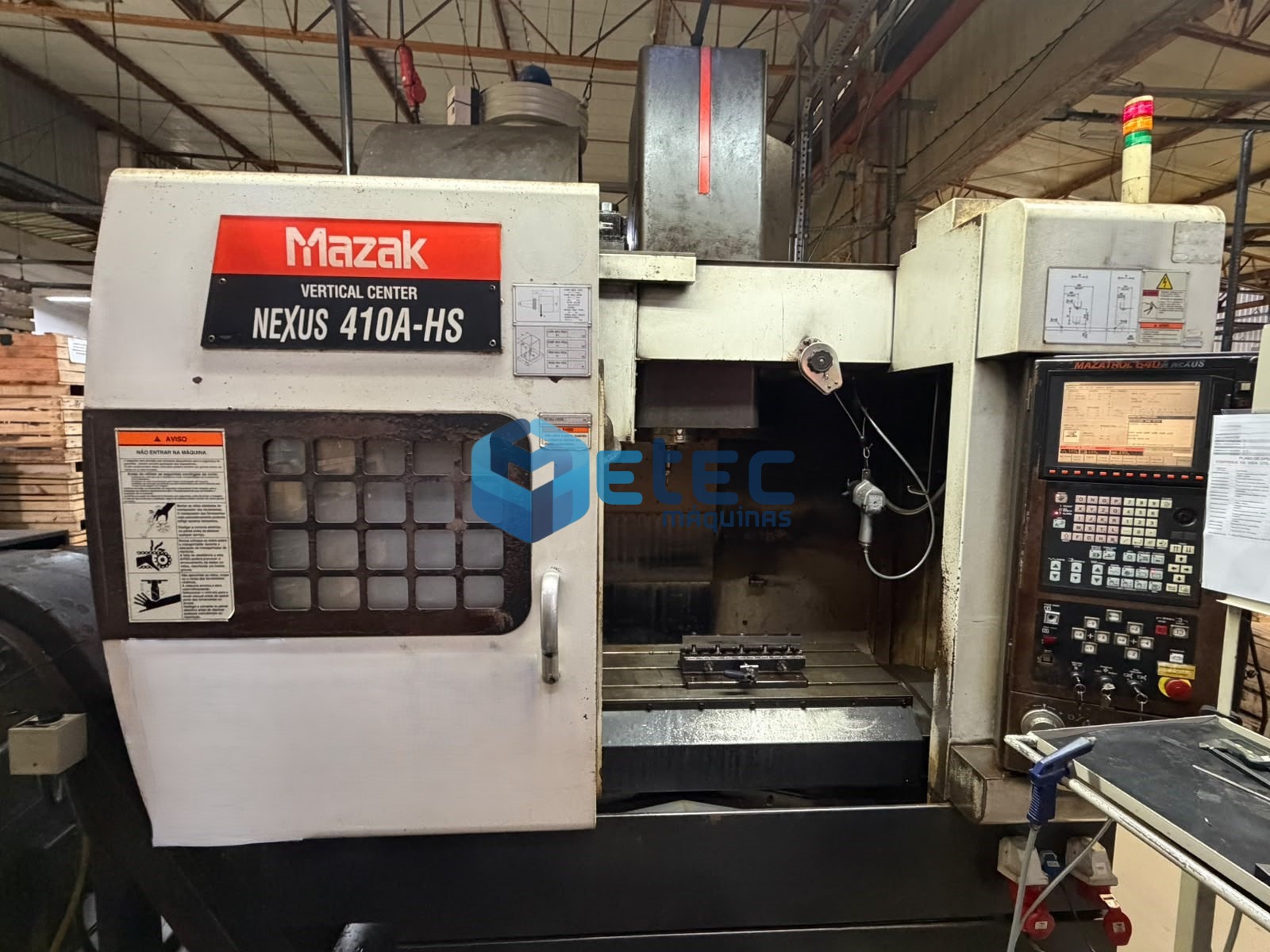 Centro de Usinagem Mazak Nexus 410A-HS
