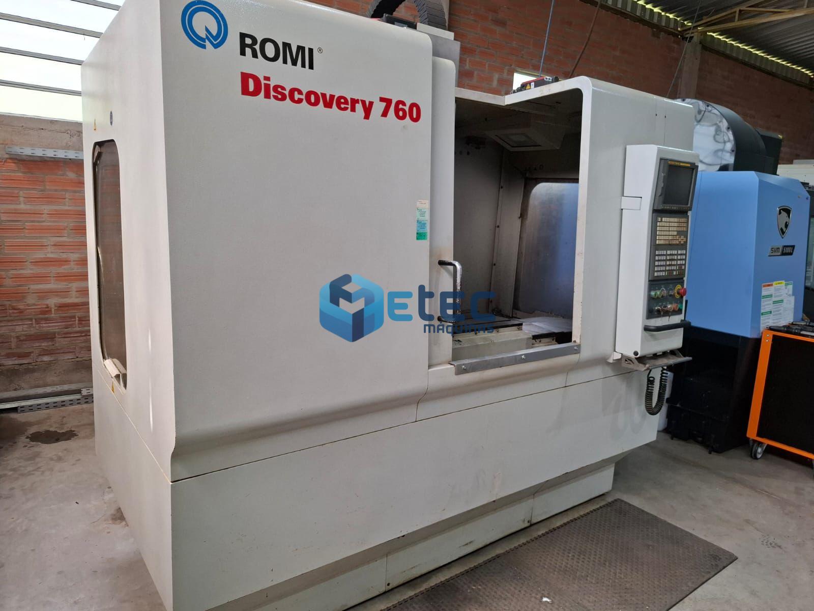 Centro de Usinagem Romi Discovery 760