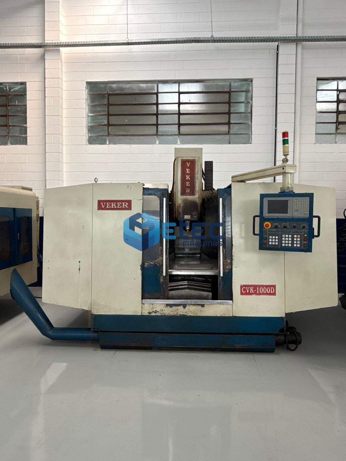Centro de Usinagem Veker CVK1000D