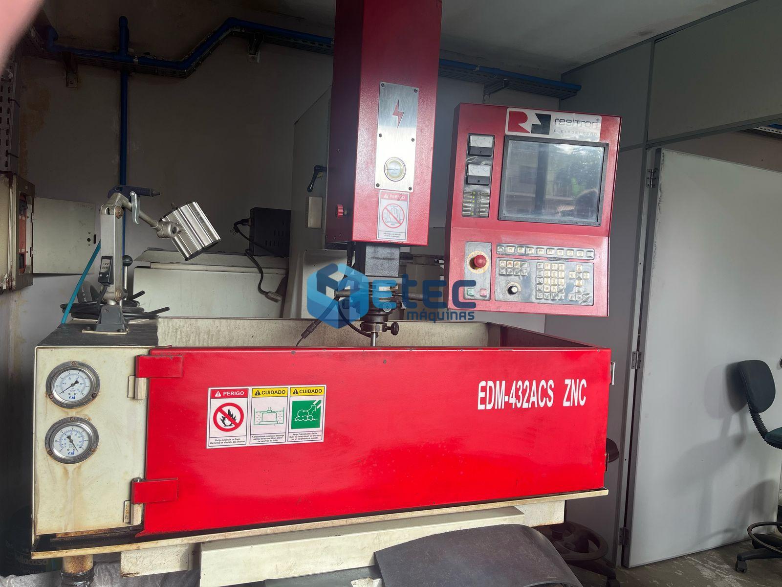 Eletroerosão Resitron EDM432A