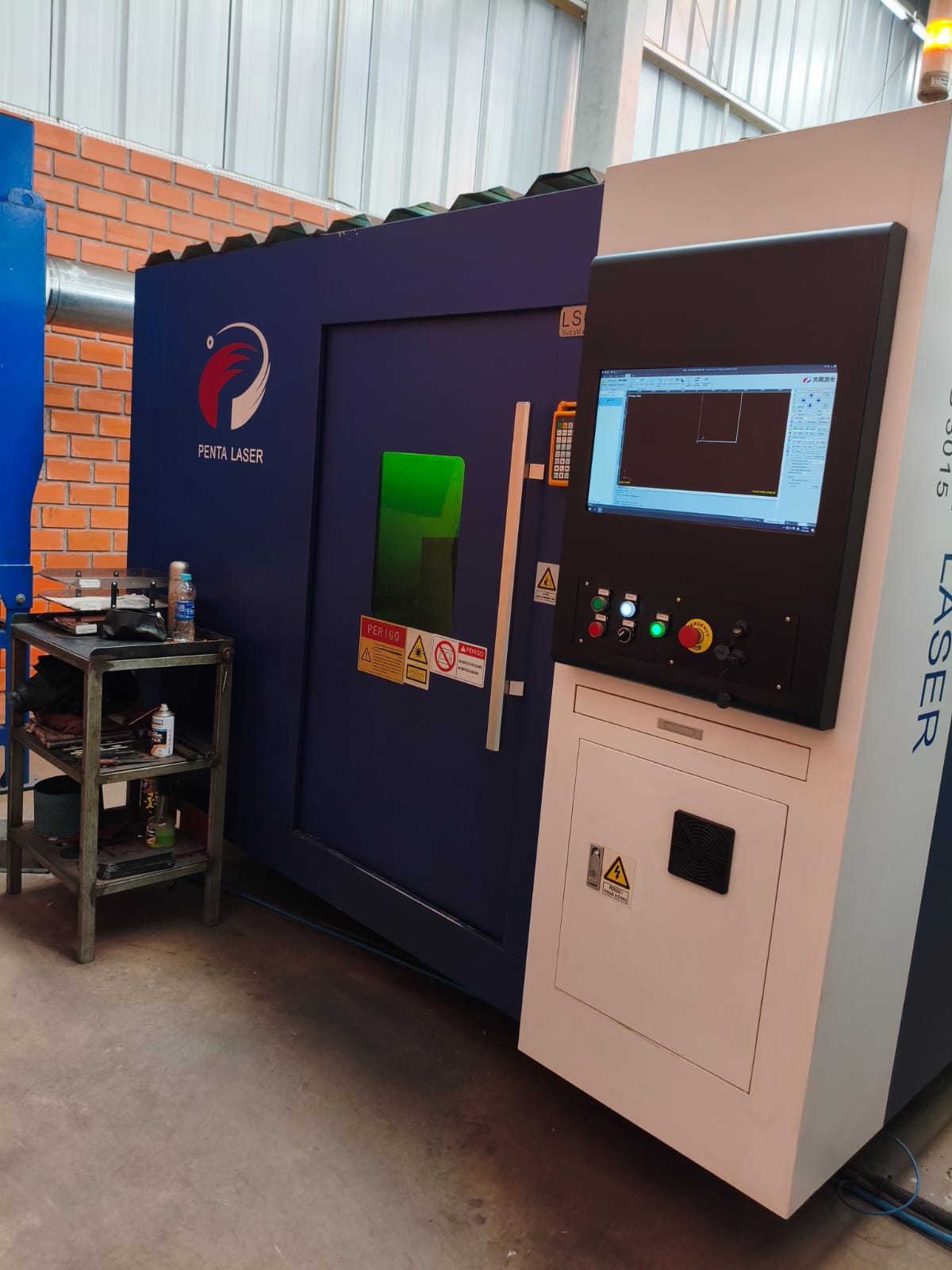 Corte a Laser Penta Awing 3015 - 4.000W