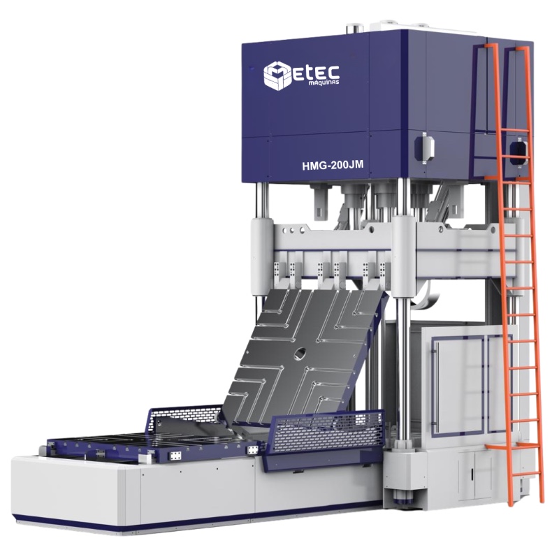 Prensa Hidráulica Ajuste de Moldes ETEC HMG-200JM