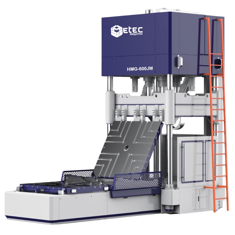 Prensa Hidráulica Ajuste de Moldes ETEC HMG-600JM