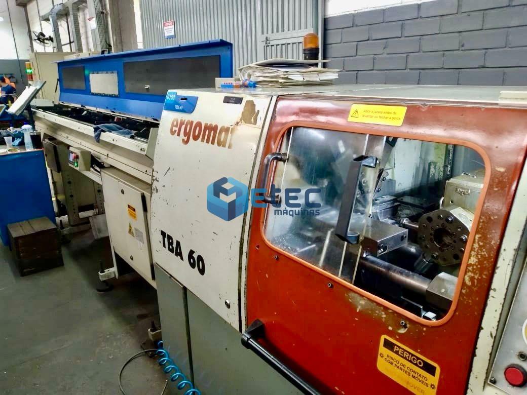 Torno Automático Ergomat TBA 60 + Alimentador BOSS 542