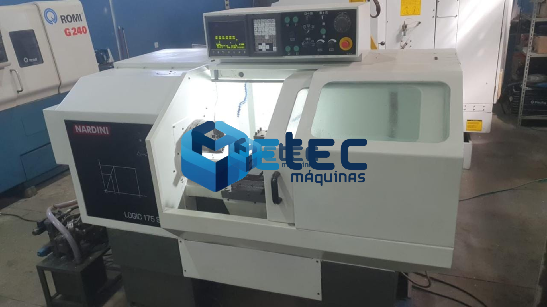 Torno CNC Nardini Logic 175S Gang Tools