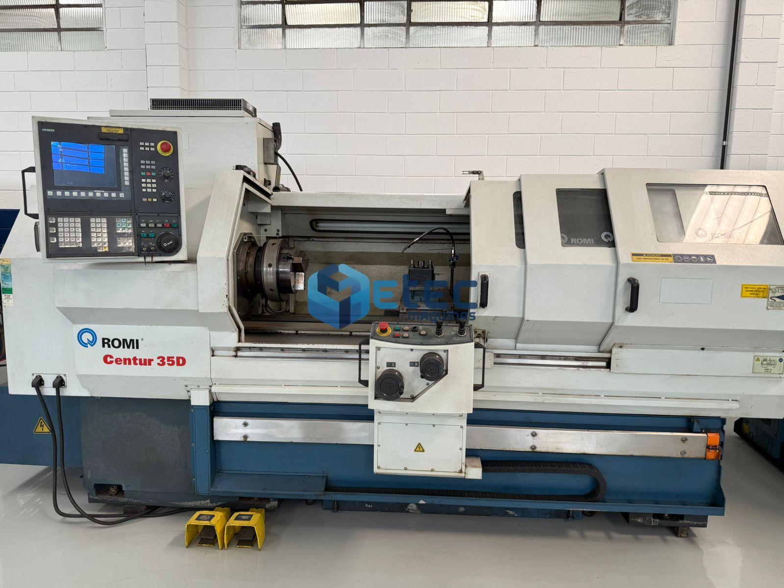 Torno CNC Romi Centur 35D